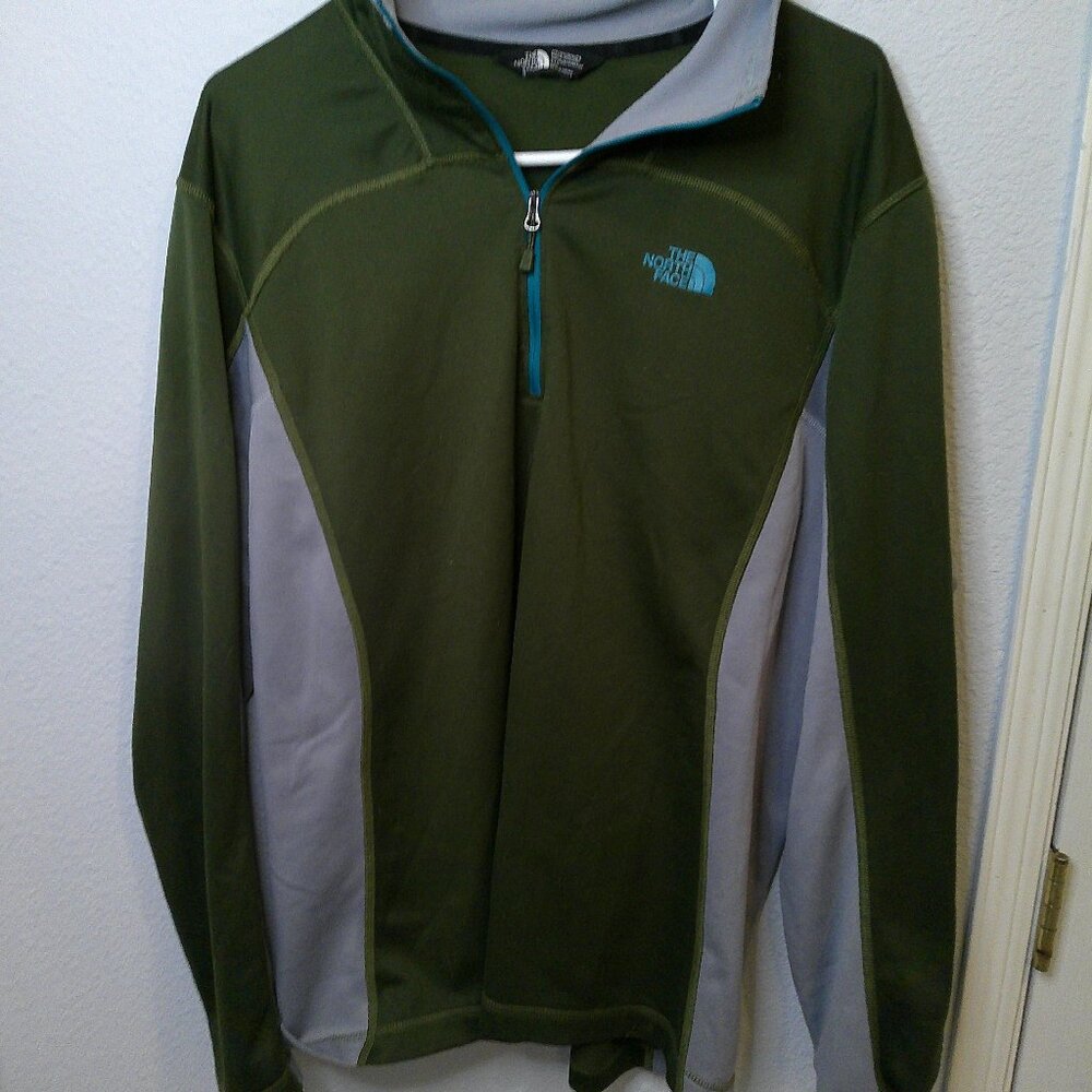 The North Face fleece shirt mens large